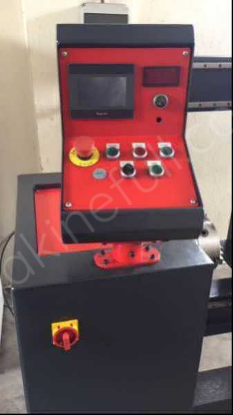 Dairesel robot kaynak makinasi